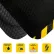 Hog Heaven® Max Anti Fatigue Mat 7/8" Thick 2' x Up to 60' Black/Yellow Chevron Border