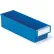 Treston Storage Bins, 15-3/4"L x 5-3/16"W x 3-15/16"H, Blue, Pack of 20
