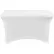 Iceberg Stretch Fabric Table Cover, 4', White