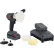 Ingersoll Rand® Cordless Polisher/Sander Kit with 2 Batteries, 2" & 3" Pad, 8300 RPM, 20V