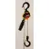 Ingersoll Rand Mini Lever Hoists KX050-5 1100 Lb. Capacity 5 Ft Lift