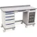 Starsys® Mobile Workcenter, 73"W x 28-5/8"D x 43-1/2"H, 7 Drawers, Taupe