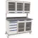 Starsys® Mobile Workcenter, 63-3/16"W x 28-5/8"D x 81-1/2"H, 5 Drawers, Taupe