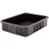 Metro® Shelving Tote Boxes, Polypropylene, 22-1/2"L x 17-1/2"W x 5"H, Black