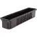 Metro® Shelving Tote Boxes, Polypropylene, 26-1/4"L x 6-1/4"W x 5"H, Black