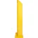 Ideal Warehouse TrackProt Overhead Door Track Protector, Left Side, 3/8" Thickness, 48-1/2"H