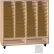 Ironwood Mfg. FS Series - 100 Open Folio Music Storage Cabinet - Folkstone
