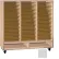 Ironwood Mfg. FS Series - 75 Open Folio Music Storage Cabinet - Folkstone
