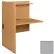 Study/Computer Carrel Adder - 35"W x 29-7/8"D x 48-1/8"H Gray
