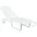 Siesta Sundance Pool Chaise Lounge, White - Pkg Qty 2