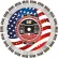 Caterpillar® 800 Expert Diamond Blade, Abrasive Materials, 14" Dia., 12mm Segment Height