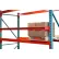 Global Industrial™ Teardrop Pallet Rack Backstop, 96" L, 6" Offset