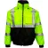 Tingley® Bomber 3.1™ Hi-Vis Hooded Jacket, Zipper, Fluorescent Yellow/Green/Black, 2XL