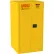Global Industrial™ Flammable Cabinet, Manual Close Double Door, 60 Gallon, 34"Wx34"Dx65"H