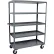 Jamco Stock Truck with 5 Shelves Lips Up, 3000 lb. Capacity, 72"L x 36"W x 68"H