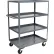 Jamco Stock Truck with 4 Shelves Lips Up, 3000 lb. Capacity, 48"L x 24"W x 68"H