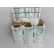 Global Industrial Banding Stretch Wrap with Reusable Dispenser, Cast, 120 Gauge, 2"W x 700'L, Clear - Pkg Qty 24