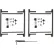 Adjust-A-Gate® 2-Rail Full-Frame Double-Drive Gates w/Drop Rod Kit, 70" - 118"W x 47"H, Black
