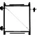 Adjust-A-Gate® AG-36 Steel Frame Fence Gate Kit, 34" - 58"W x 45"H, Black