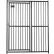 Perimeter Patrol® Basic LD Euro Vertical Bar Gate Panel, Works with RF 30005, 5'W x 72"H