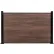 Full Composite 6'W x 4'H King Cedar Aluminum/Composite Horizontal Fence-Starter Section-SURFACE MT