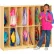 Jonti-Craft® Twin Trim Kid Locker, 8 Wide, 60"W x 15"D x 50-1/2"H, Birch Plywood