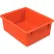 Jonti-Craft 8084JC Tub,13-1/2"L x 11"W x 5-1/4"H, Orange - Pkg Qty 5