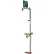 Hughes® Combination Shower, Floor Mount, Open ABS Bowl, Stainless Steel Pipe