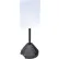 Magic Master® Split Portable Pole Black Base With 48" Pole