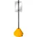 Magic Master® X-Large Portable Pole Yellow Base With 72" Pole