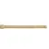 Justrite® 8932 3-1/4"L Flexible Faucet Extension Brass (use with 08902 & 08910)