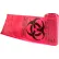 Justrite Biohazard Waste Can Liner Bag For Biohazard Waste Cans, Plastic, 15 Gal Cap, Red, Pk of 100