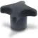 J.W. Winco DIN6335-TP Star Knob, 50"(1.97), M10 x 1.5, 10NJ03/K