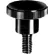 J.W. Winco DIN653 Flat Knurled Thumb Screws, 20", M6 x 20, M6 x 1.0