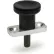 Plate Mount Indexing Plunger - Non Lock-Out Type Steel .24"x.55" Pin