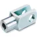 J.W. Winco GN 71752 Clevis Fork Joints, Inch Size, Steel, 1/4 x 28L, 15/16" O.A.L
