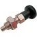 Indexing Plunger - Non Lock-Out Type Stainless Steel 1/2-13 Thread
