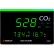 Triplett Desktop Indoor Air Quality Carbon Dioxide Meter with LED Alert, 9"