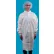 Anti-Static KeyGuardĀ® 3 Pocket Frock, Mandarin Collar, White, M, 30/Case