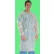 Laminated Polypropylene Isolation Gown, Rear Entry W/ XLong Ties, White, One Size, 50/Case