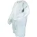 SMS Lab Coat, No Pockets, Elastic Wrists, Snap Front, Single Collar, White, L, 30/Case