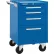 Kennedy® K2000 4 Drawer Roller Cabinet, 21"W x 20" x 35"H, Blue