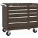 Kennedy® K1800 10 Drawer Roller Cabinet, 39-3/8"W x 18" x 34-15/16"H, Brown
