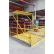 Kee Safety® Pivot Steel Mezzanine Pallet Gate, Double Depth, 60"W x 108"D x 96"H Clearance