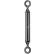 Ken Forging TB105-E-E - Turnbuckle Assembly - Eye & Eye - 1/2-13 x 13-1/8" - Carbon - Made In USA