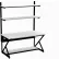 Kendall Howard® 60" Performance 100 Series LAN Station w/ Half Bottom Shelf, Folkstone Melamine