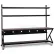 Kendall Howard™ 96" Performance 100 Series LAN Station with Half Bottom Shelf, African Mahogany