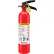 Kidde Pro Dry Chemical Commercial Fire Extinguisher, Wall Mount, Type A, B, C, 2.5 lb. Capacity - Pkg Qty 6
