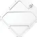 LabelMaster® Slidemaster Placard Holder, 2 Clipped Corners, 12-1/2"W x 14-1/8"H, Aluminum