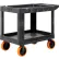 Knaack® Transport with 2 Shelves, 750 lb. Capacity, 45-1/2"L x 27"W x 37"H, Black